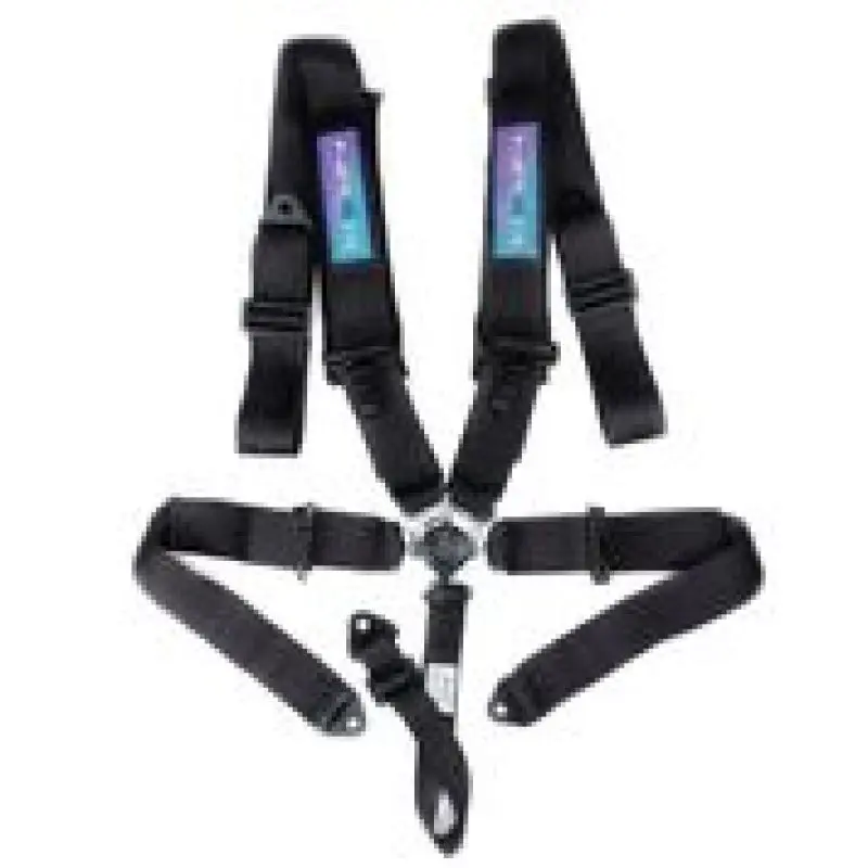 Nrg 5Pt 3In. Seat Belt Harness / Cam Lock - Black 1