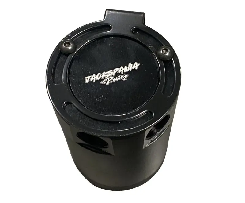 Oil Catch Can Tank 2-Port Baffled Reservoir Breather Universal Reservoir Usa 1