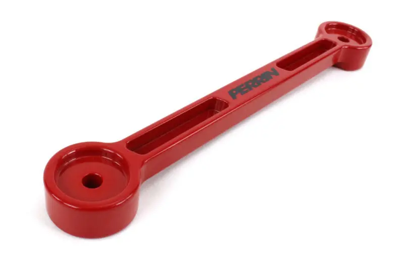 Perrin 17-19 Honda Civic Si Coupe/Sedan Battery Tie Down - Red 1