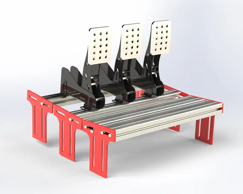 Plans/Cnc - Pedal Mounting Plate Set, Cnc Files 1