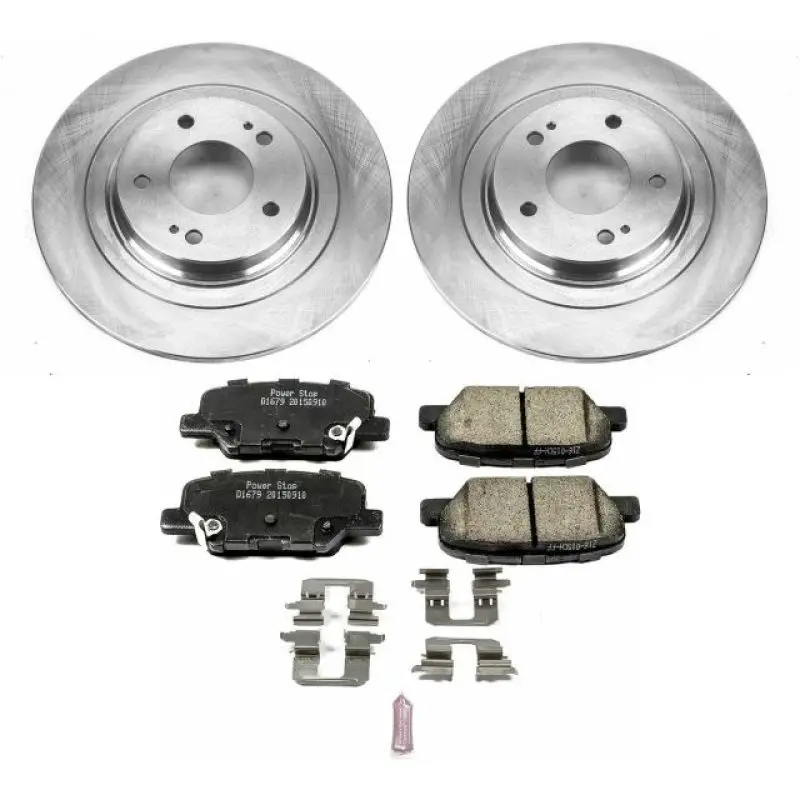 Power Stop 14-18 Mitsubishi Outlander Rear Autospecialty Brake Kit 1