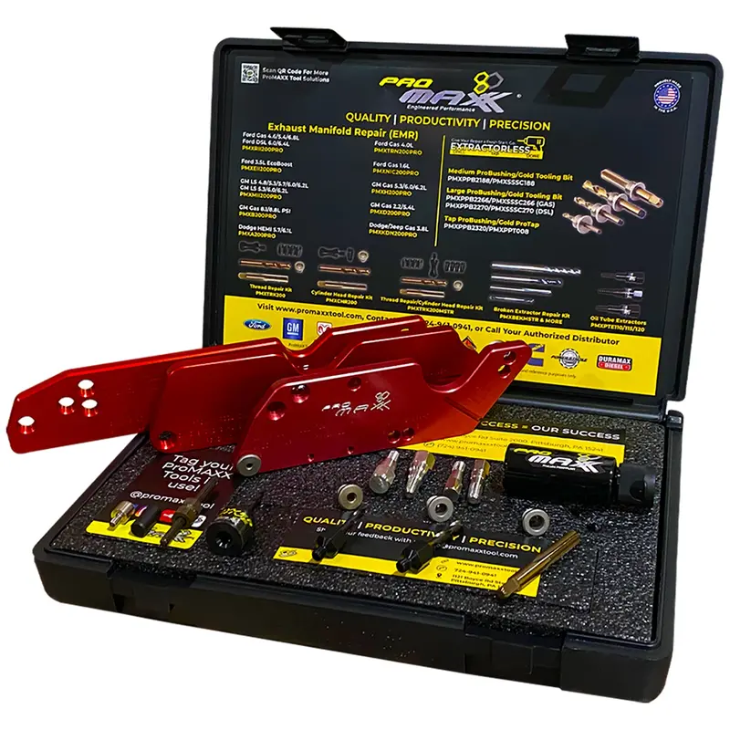 Powertech Set - Delta - Gm Gas Exhaust Manifold Bolt Repair Combo Kit 1