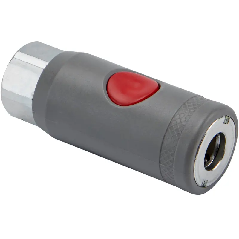 Safety Air Coupler, M-Style 1/4" Fnpt Fitting 2