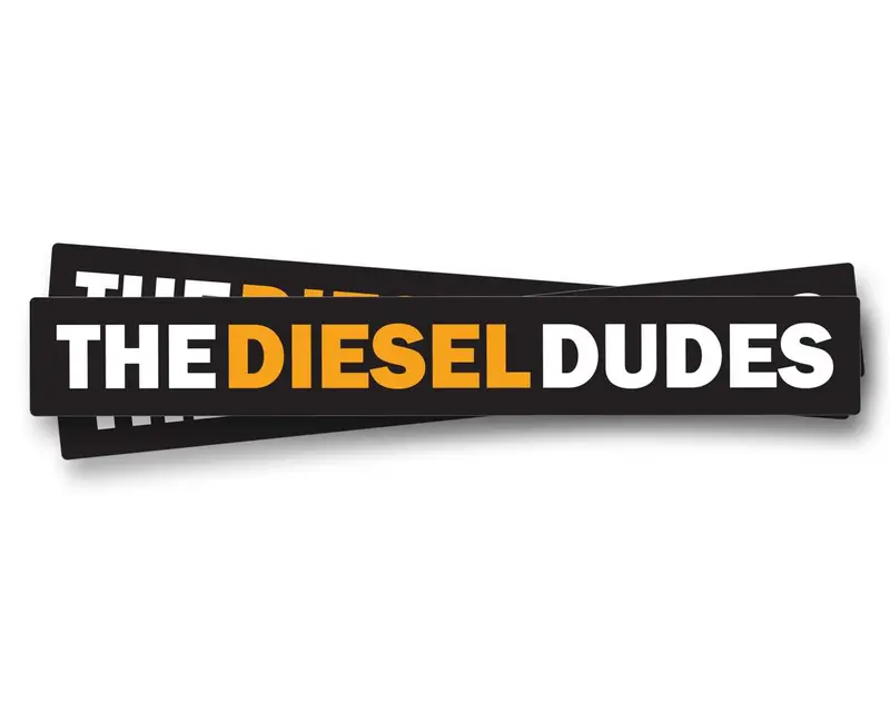 The Diesel Dudes Logo Sticker 1