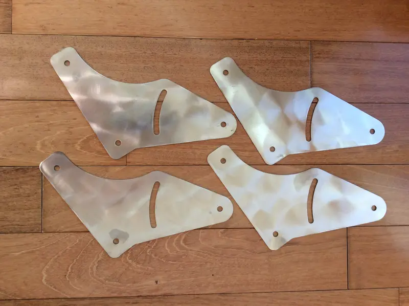 Triple Monitor Angle Adjustment Bracket - 30 To 60 Deg - 4 Bolt 2