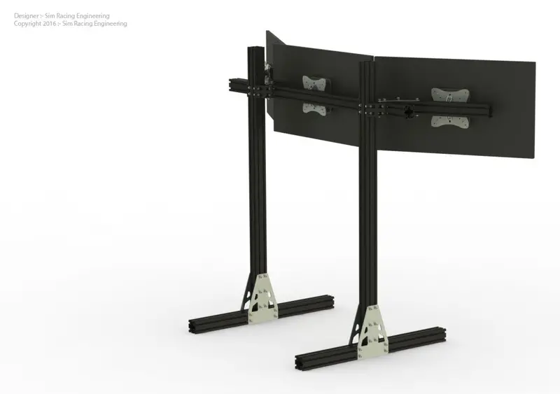 Triple Monitor Stand - Plate Kit & Plans - 15, 25, & 40 Series 1