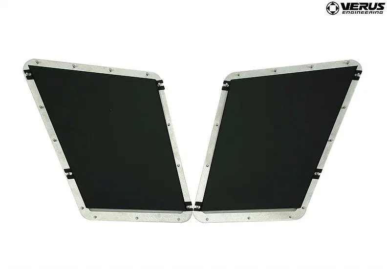Verus Engineering Hood Louver Rain Guard Kit - Focus Rs/St 1