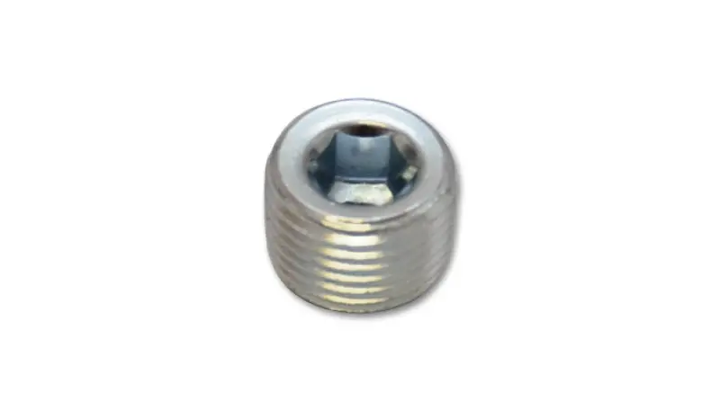 Vibrant 1/8In Npt Male Plug For Egt Weld Bung - Zinc Plated Mild Steel 1