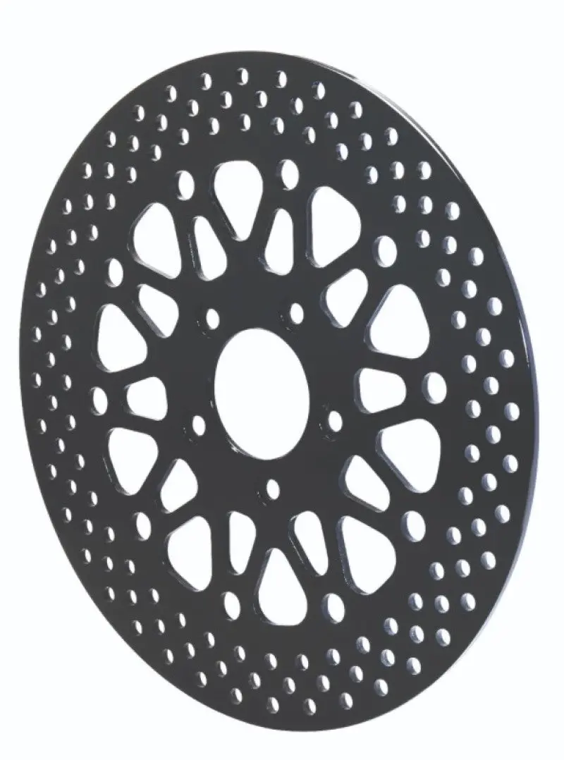 Wilwood Rotor-Rear-H-D Motorcycle 2000-07 Black Finish 11.50 X .196 - 5 On 3.25In 1