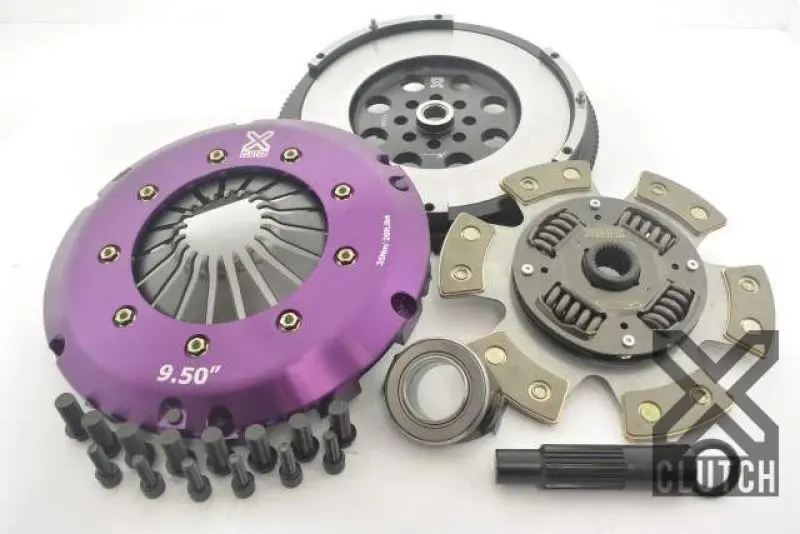 Xclutch 17-21 Honda Civic 1.5L Stage 2R Extra Hd Sprung Ceramic Clutch Kit 1