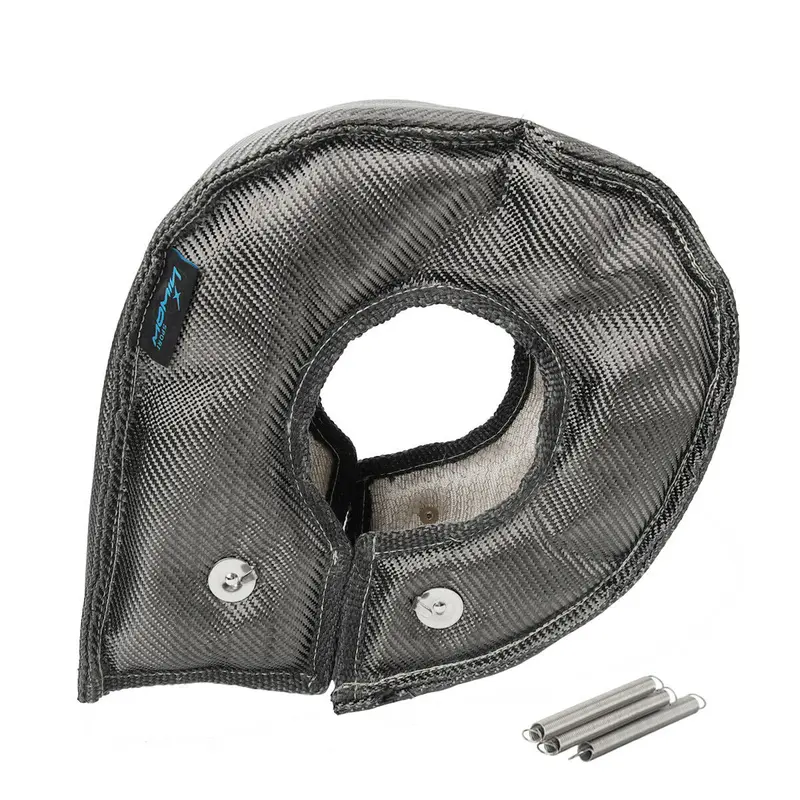 Xl Large Frame T6 Turbo Blanket Detroit Diesel Turbocharger Titanium Heat Shield 1