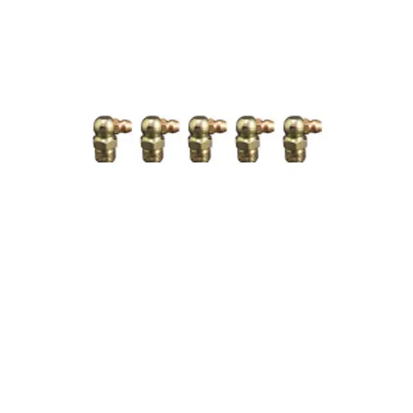 Ze72sp - 1/8" Npt 90 Degree Grease Fitting 5 Pack 1