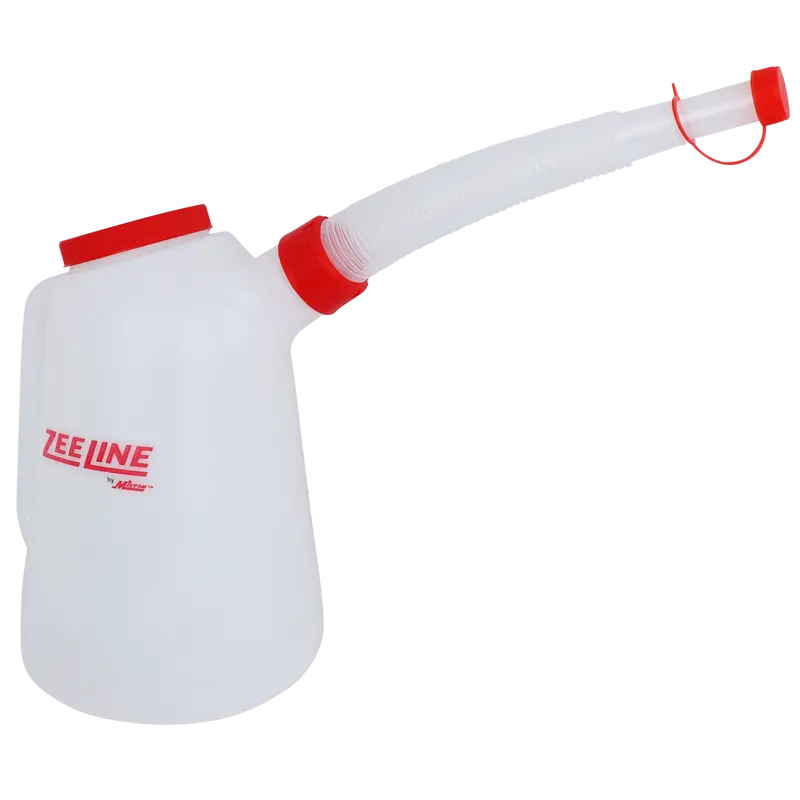 Ze757w - 5 Quart Polyethylene Oil Dispenser With Flexible Spout 1