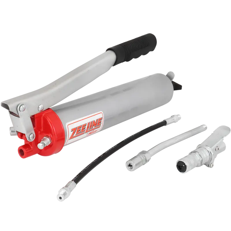 Zehd4-Lc - 10,000 Psi Heavy-Duty Lever Action Grease Gun W/Locking Grease Coupler 1