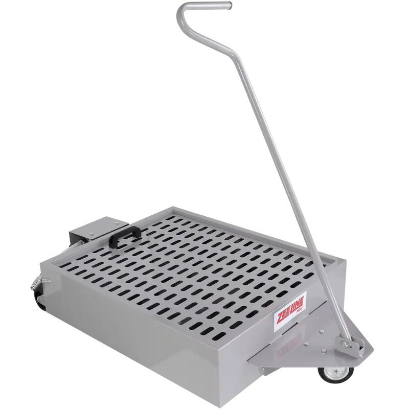 Zelp26-Ep - 26 Gallon Steel Low Profile Oil Drain With Electric Pump 1