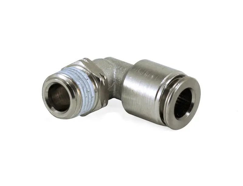 Air Lift 21848 Swivel Elbow Fitting – 1/8" Mnpt To 1/4" Push-To-Connect Air Line Adapter 1