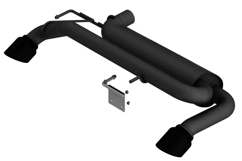 Borla 11973Cb Axle-Back Exhaust System – Touring Series, Stainless Steel 1