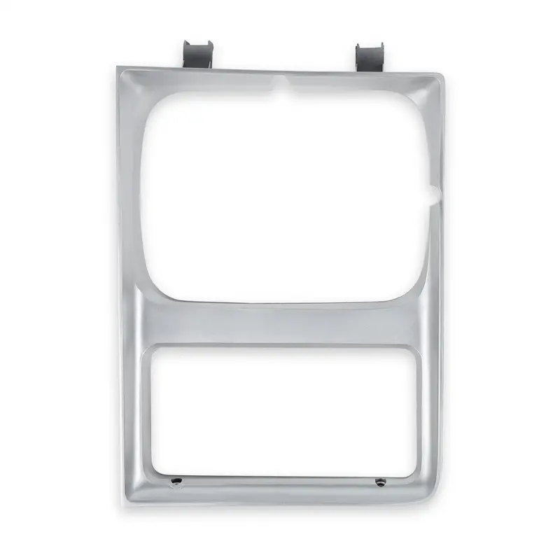Holley 04-187 Classic Truck Left-Side Headlight Bezel – Silver Finish 1