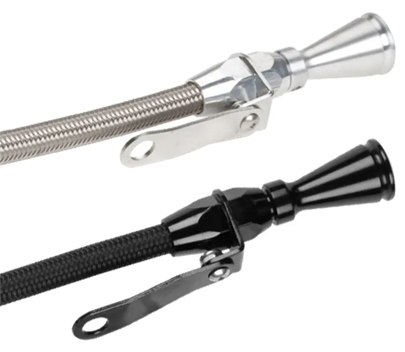 Lokar Ed-5022 Flexible Engine Oil Dipstick With Custom Routing 1