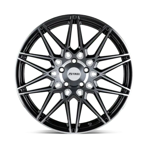 Petrol Pep3C 18X8 Inch Alloy Wheel – 5X4.5 Bolt Pattern, Gunmetal Black, 40Mm Offset 1