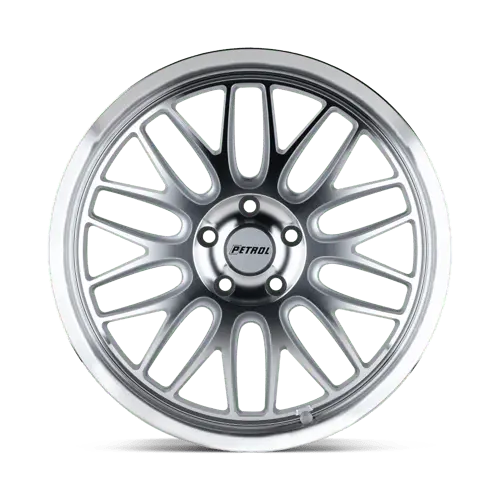 Petrol Pep4C 17×8 Inch Alloy Wheel – 5×115 Bolt Pattern, 40Mm Offset, Silver Machined 1