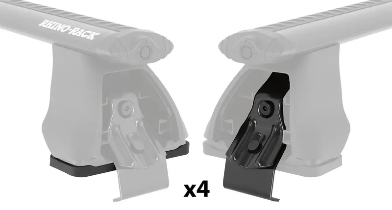 Rhino-Rack Dk416 Fit Kit For 2500 Series Roof Rack – Includes 4 Pads & 4 Clamps 1