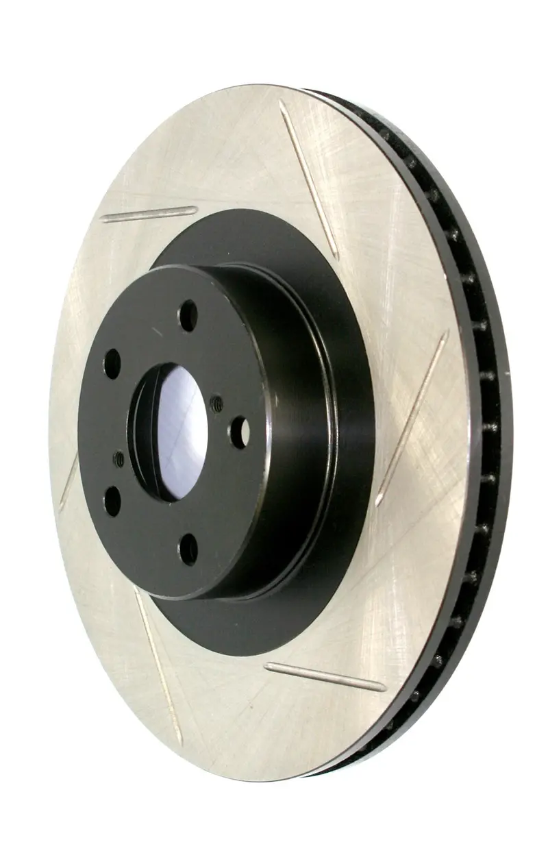 Stoptech Sport Slotted Brake Rotor – Front Left, Precision-Machined For Performance 1