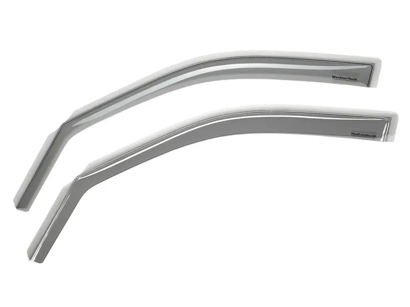 Weathertech 70143 Light Smoke Side Window Deflectors – Precision-Fit Vent Visors 1