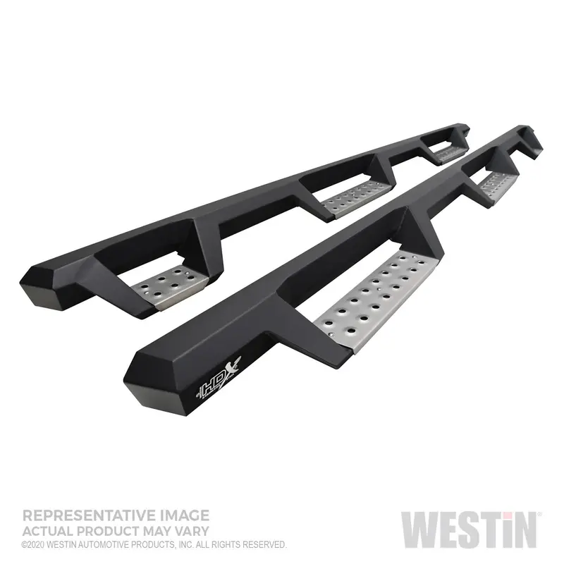 Westin Hdx Stainless Steel Drop Step Bars – Wheel-To-Wheel Nerf Design (56-5347652) 1